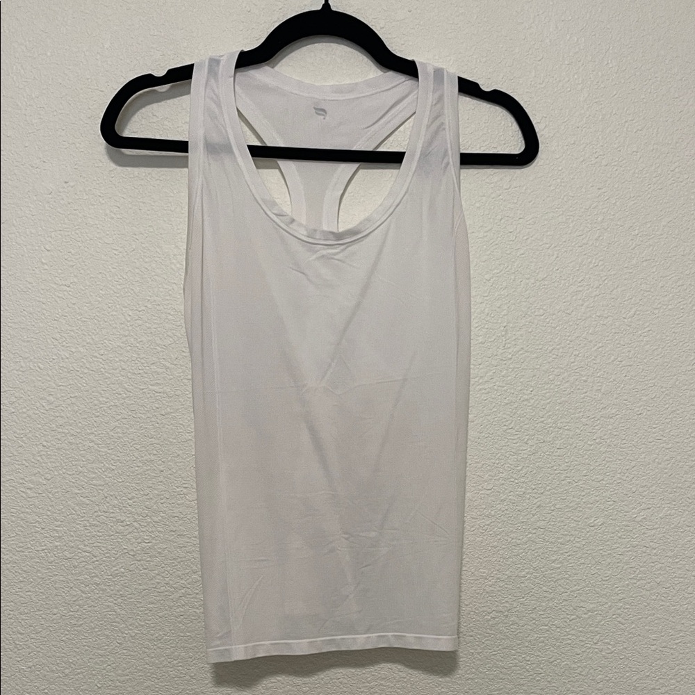 Fabletics White Workout Tank Top
